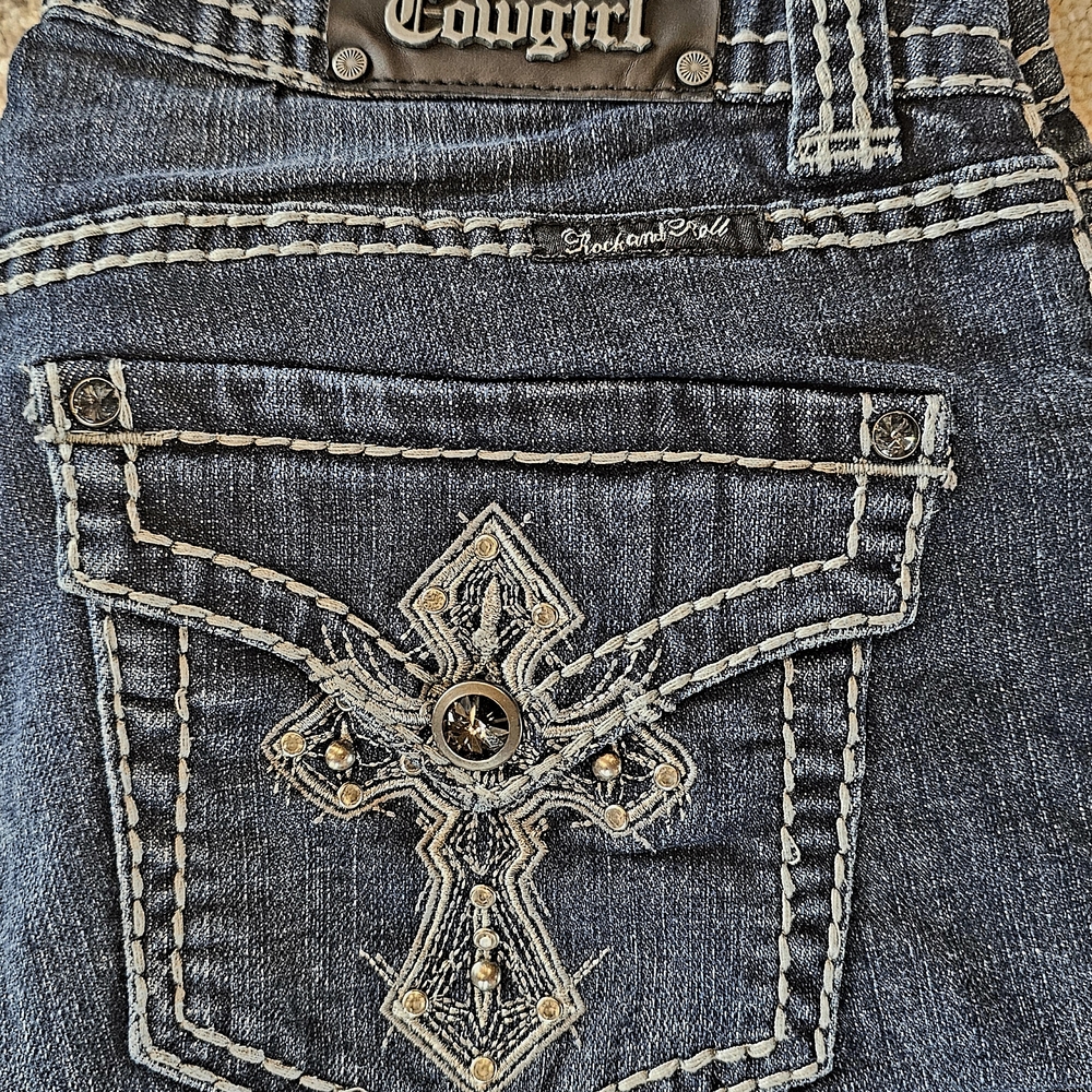 Rock & Roll Cowgirl Women's Blue Jeans